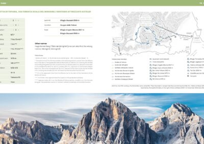 Where trails meet the sky – the majestic face of Tofana di Rozes watched over by the surrounding Dolomite peaks