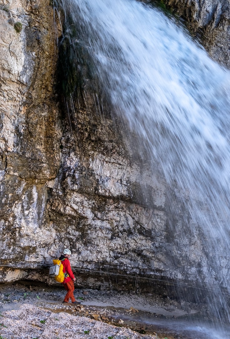 Vie ferrate Cascate Rio di Fanes