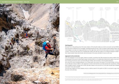 First steps on the legendary Benini ferrata – the thrill of climbing exposed rock faces high in the Brenta Dolomites