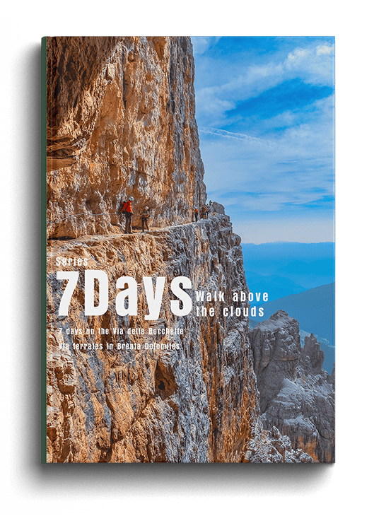 Via Ferrata in Brenta Dolomites GUIDeBOOK - book cover Via Ferrata in Brenta Dolomites GUIDeBOOK - book cover