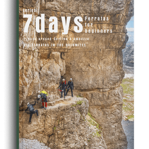 Via ferratas in Dolomites - Cortina Ampezzo - guide book cover