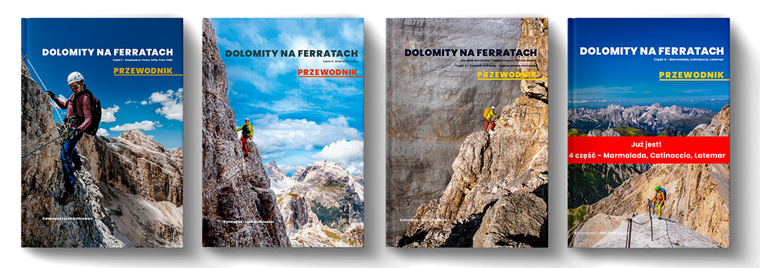 Bookguides Dolomity na ferratach