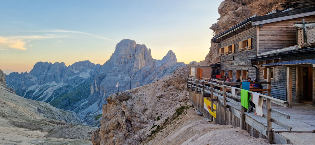 Rifugio Passo Principe Catinaccio, Rosengarten Dolomites