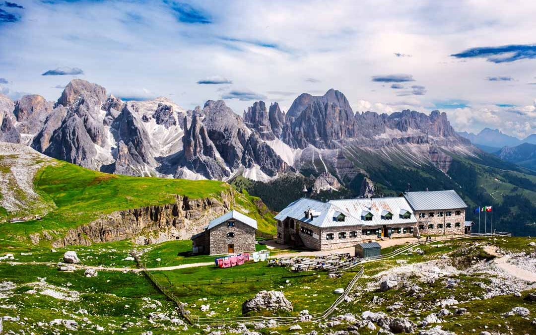 Rifugio Bolzano Alpe di Susi, Catinaccio Dolomites